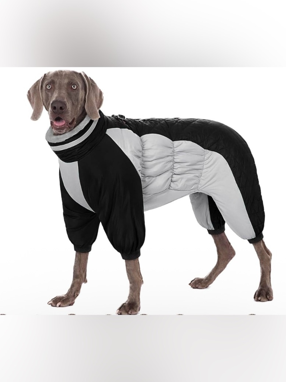 Large Dog Warm Coat for Winter, with harness built in,reflective turtleneck NWOT